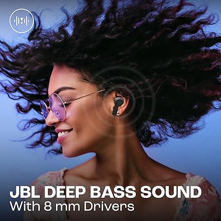 JBL Vibe Beam in-Ear Wireless Earbuds (TWS) with Mic,App for Customized Extra Bass Eq,32 Hours Battery (Beige) - Rajputtrade