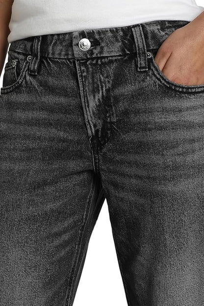 Women's Regular Jeans, Grey (Size 30) - Rajputtrade
