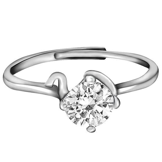 925 Sterling Silver Ring For Women (Silver) - Rajputtrade