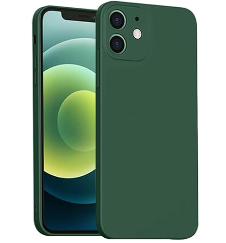 iPhone 11 Cover Soft Liquid Silicone Slim Protective Shockproof (Silicone Green)