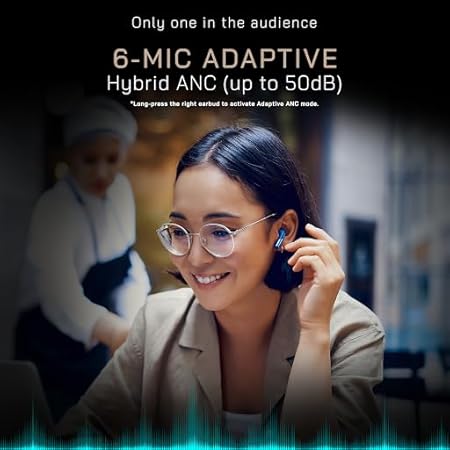 Noise Newly Launched Buds Xero Truly Wireless in-Ear True Wireless Earbuds with Adaptive Hybrid ANC (Upto 50dB) - Rajputtrade