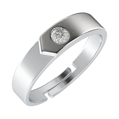 Pure Real 925 Sterling Silver Adjustable Ring Band | Multiple Design Options | Gift for Women and Girls - Rajputtrade