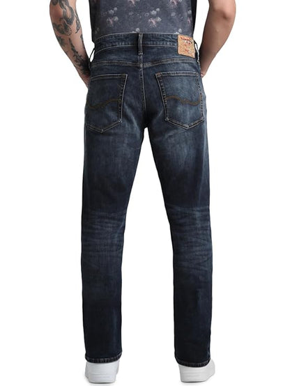 JACK & JONES Men's Regular Fit Mid Rise Jeans - Rajputtrade