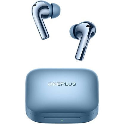 OnePlus Buds 3, Splendid Blue, Deep Bass, Anc, Immersive Sound, In Ear, Up To 44 Hour Playtime With Charging Case, Bluetooth 5.3 (2 Color Options)