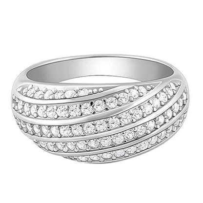 925 Silver Spired Dome Ring,Fixed Size,Indian - 12 | Gifts for Women and Girls | - Rajputtrade
