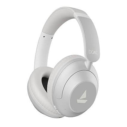 boAt New Launch Rockerz 650 Pro, Touch/Swipe Controls, Dolby Audio, 80Hrs Battery, Wireless Headphone with Mic (Silver ) - Rajputtrade