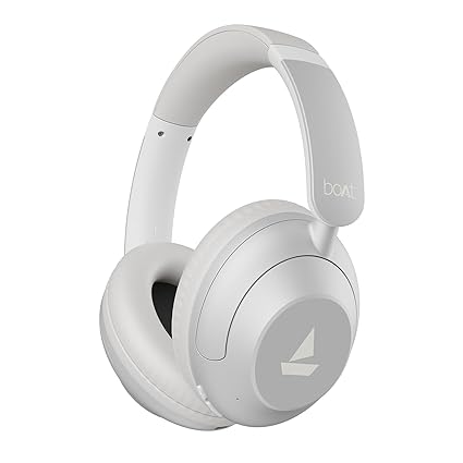 boAt New Launch Rockerz 650 Pro, Touch/Swipe Controls, Dolby Audio, 80Hrs Battery, Wireless Headphone with Mic (Silver )