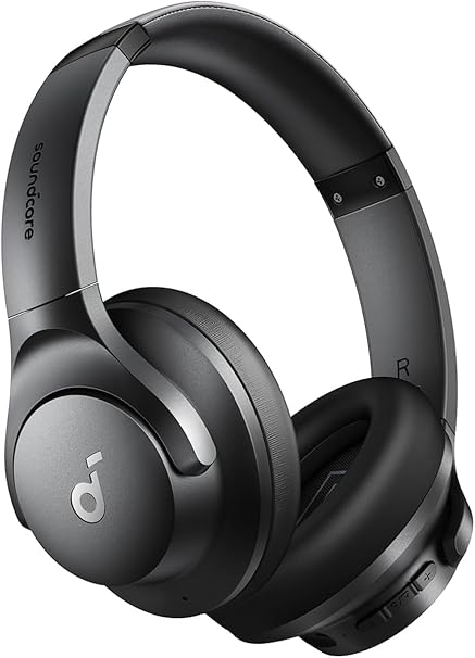 soundcore by Anker Q20i Wireless Bluetooth Over-Ear Headphones with Hybrid Active Noise Cancelling, 40h Playtime in ANC Mode, Hi-Res Audio (3 color options)