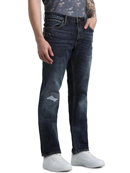 JACK & JONES Men's Regular Fit Mid Rise Jeans - Rajputtrade