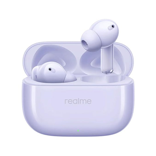 realme Buds T310 True Wireless in-Ear Earbuds with 46dB Hybrid ANC, 360° Spatial Audio, 12.4mm Dynamic Bass Driver, Upto 40Hrs Battery and Fast Charging (2 Color Options)
