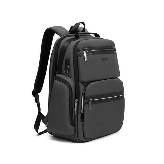 ICON The Overnighter Laptop Backpack 30L | Durable Oxford Fabric, Fits 15.6" Laptops | USB Charging Port, Luggage Sleeve | Water-Resistant, Multipurpose Unisex Bag for Short Trips - Rajputtrade