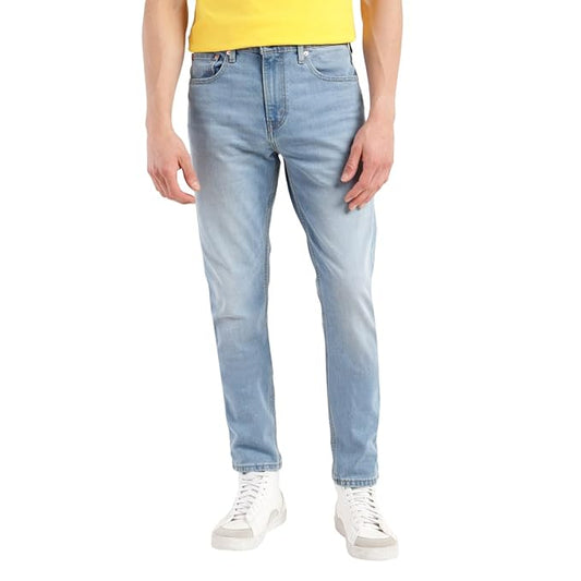 Men's 512 Blue Slim Tapered Fit Jeans (Size 40) - Rajputtrade
