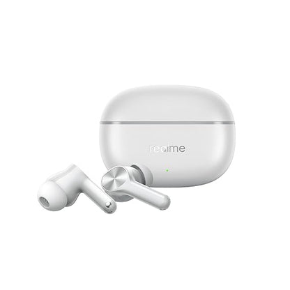 realme Buds T200 Lite Bluetooth in Ear Earbuds,4 Mic, AI ENC for Calls,48 Hours Total Playback with Fast Charging (Grey) - Rajputtrade