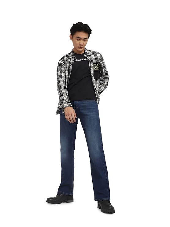 JACK & JONES Men's Relaxed Jeans(Size 32) - Rajputtrade