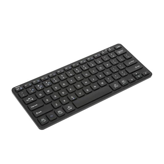 Targus AKB862 Compact Multi-Device Bluetooth® 5.1 Keyboard (Black),DefenseGuard™ Antimicrobial Protection*,Multi-Device connectivity for up to 3 Devices,for Windows/Mac/Android/Laptop/PC/Tablet/Phone - Rajputtrade