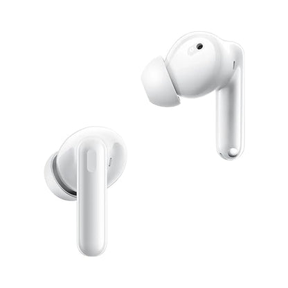 realme Buds T310 Truly Wireless in-Ear Earbuds with 46dB Hybrid ANC, Upto 40Hrs Battery and Fast Charging (White) - Rajputtrade