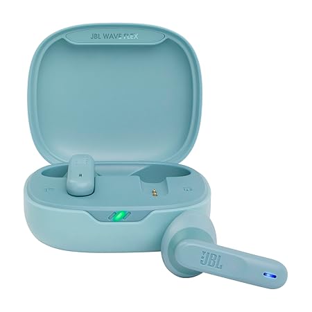 JBL Newly Launched Wave Flex in-Ear Wireless Earbuds TWS with Mic,App for Custom Extra Bass EQ, 32Hrs Battery (Mint) - Rajputtrade