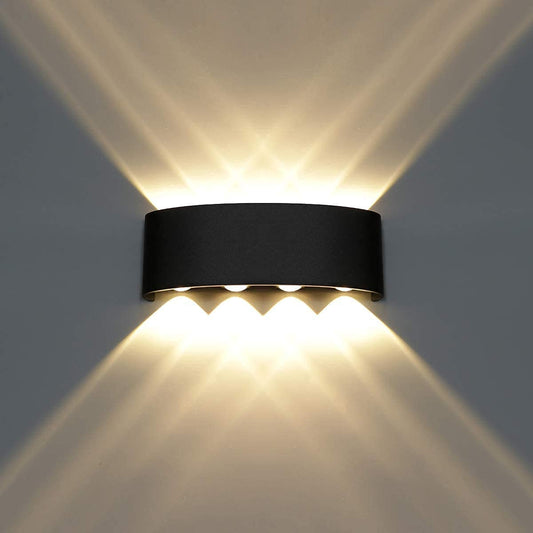 LED Indoor/Outdoor Up Down Wall Light Warm White, IP-65 Waterproof & Shockproof Body. - Rajputtrade