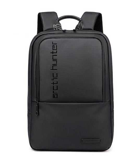 Arctic Hunter Slim Laptop Backpack for Men Women Lightweight 18L Expandable Backpack Shockproof 15.6" Laptop Pocket Water-resistant Daypack Computer Bag for Office Daily Casual College, Black - Rajputtrade