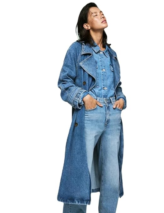 Marks & Spencer Womens Light Wash High Rise Wide Leg Jeans (Size L) - Rajputtrade