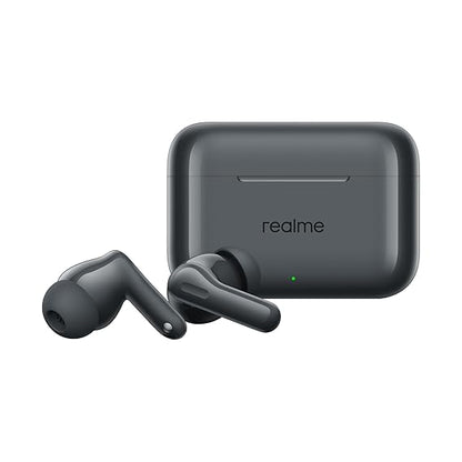 realme Buds T200 True Wireless Earbuds with Hi-Res Audio, 12.4mm Dynamic Bass Drivers, 32 dB ANC, Quad Mic, 45ms Latency, Upto 50 Hrs Playback (4 Color options)