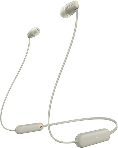 Sony WI-C100 Wireless Headphones with Customizable Equalizer for Deep Bass & 25 Hrs Battery - Rajputtrade