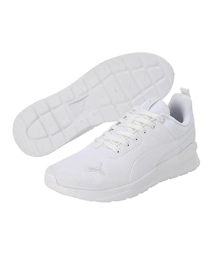 Puma Men Lace Up Sneaker Shoes (White) - Rajputtrade