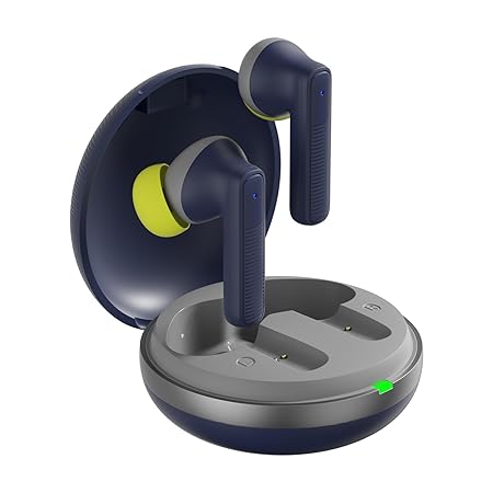 TWS in-Ear Earbuds (AB-T17) with Fast Charging up to 70 Hours of Playtime (Blue) - Rajputtrade