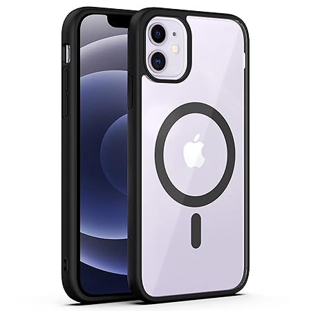 iPhone 12 / iPhone 12 Pro Back Case Cover | Scratch-Resistant Back Case Cover | Black