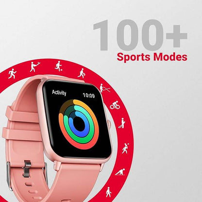 Fire-Boltt Ninja Call Pro Plus Smart Watch 1.83 inch with Bluetooth Calling (Pink) - Rajputtrade