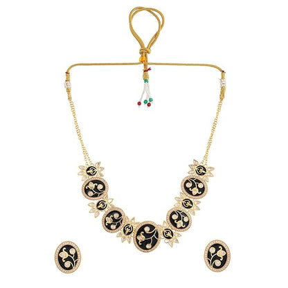 Pashmina Nyasia Choker Set | Necklace Sets For Women - Rajputtrade