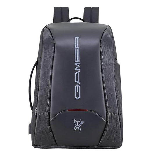 Arctic Fox Kobra Gaming Laptop Backpack | 27 Ltr Capacity|Water Resistant | Multipurpose Backpack |USB Cable holder Pocket|Rain Cover|Number Lock| Trolley sleeve|17" Unisex Laptop Backpack - Rajputtrade