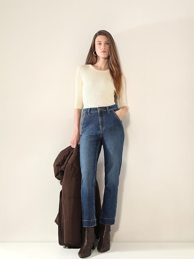 Women's Straight Jeans (29) - Rajputtrade