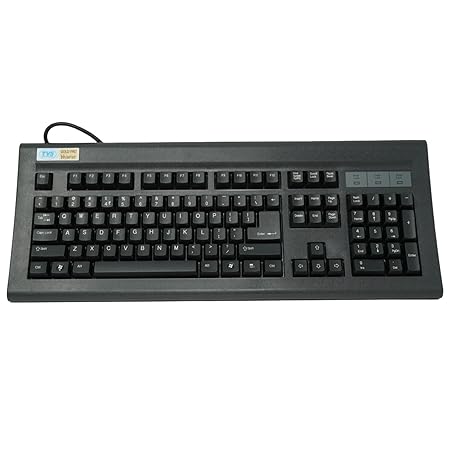 TVS ELECTRONICS Gold Pro Mechanical Keyboard, Dust & Water Resistant with 80 Million Keystrokes (60% More Life), Fitted with Mechanical Switches for Long Life, USB - Rajputtrade