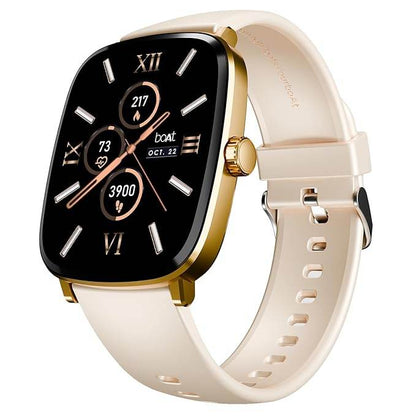 boAt Ultima Regal w/ 2.01”(5.10 cm) Crystal-Clear AMOLED Display, Fitness Smart Watch for Men & Women (Cherry Blossom) - Rajputtrade