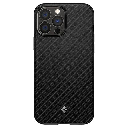 Spigen Mag Armor Back Cover Case Compatible with iPhone 13 Pro Max (TPU | Matte Black)