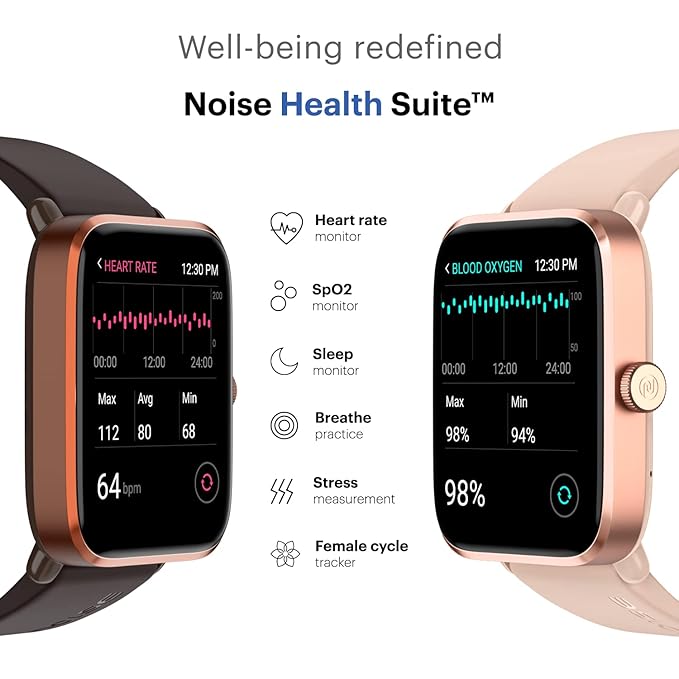 Noise ColorFit Pro 4 Alpha 1.78" AMOLED Display, Bluetooth Calling Smart Watch (Jet Black) - Rajputtrade