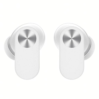 OnePlus Nord Buds 2 TWS in Ear Earbuds with Mic, Upto 25dB ANC 12.4mm Dynamic Titanium Drivers, Playback:Upto 36hr case, 4-Mic Design, IP55 Rating, Fast Charging (White)