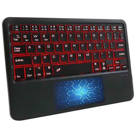 Concept Kart B102D Wireless Keyboard with Touchpad & Backlit, Ultra-Slim, Multi Device Connection, Smart Touchpad with Backlit Bluetooth 5.0 Keyboard for iPad, Laptop Android, Windows, iOS - Rajputtrade