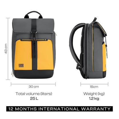 Urban Jungle by Safari Venture Workpack 23 Liters Water Resistant, L-Open, Premium Polyester Laptop Backpack - Rajputtrade