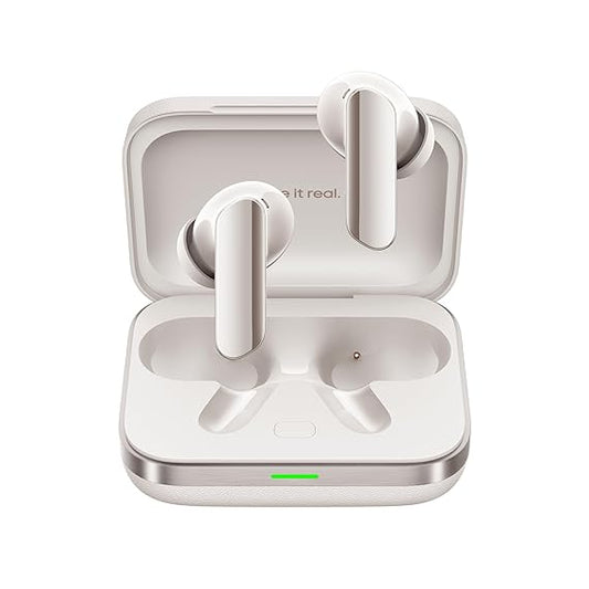 Realme Buds Air 7 Pro with Ai Live Translation,11mm+6mm Dual-dac Driver,48 Hrs Playtime,53 dB ANC,LHDC,45Ms Low Latency,360° Spatial Audio,IP55 Dust & Water Resistant,BT 5.4(Glory Beige)