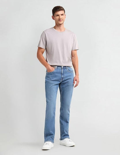 U.S. Polo Assn. Denim Co. Connor Bootcut Fit Blue Jeans - Rajputtrade
