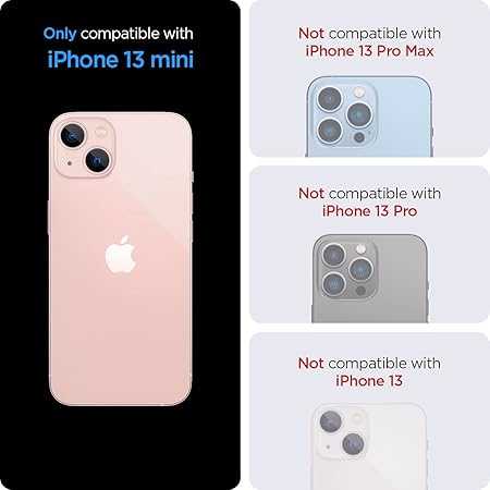 Spigen Mag Armor Back Cover Case Compatible with iPhone 13 mini (TPU | Matte Black)