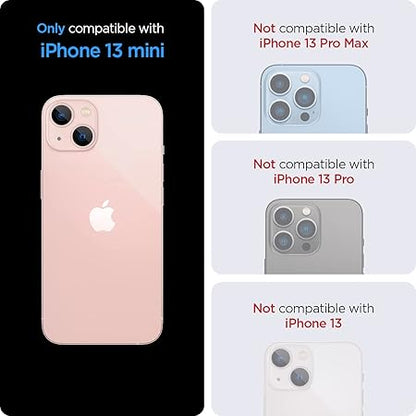 Spigen Mag Armor Back Cover Case Compatible with iPhone 13 mini (TPU | Matte Black)