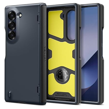 Spigen Slim Armor Pro for Samsung Galaxy Z Fold 6 Case, Galaxy Z Fold 6 Back Cover - TPU+PC｜Black