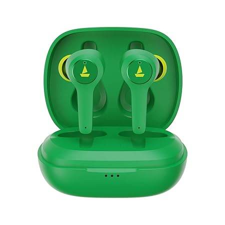 boAt Airdopes 451v2 Bluetooth Truly Wireless in Ear Earbuds with Mic(Viper Green) - Rajputtrade