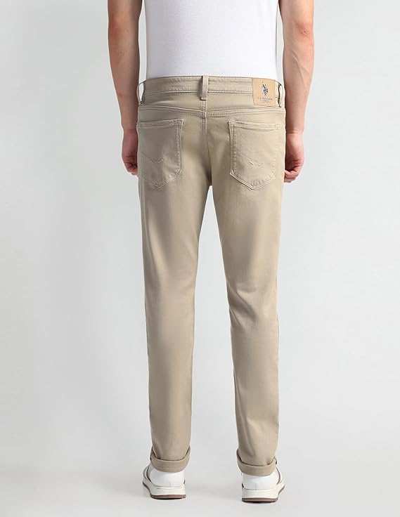 U.S. POLO ASSN. Men's Regular Fit Mid Rise Jeans - Rajputtrade