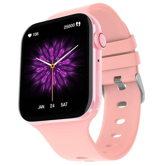 Fire-Boltt Visionary 1.78" AMOLED Bluetooth Calling Smartwatch with 368 * 448 Pixel Resolution, TWS Connection (Pink) - Rajputtrade