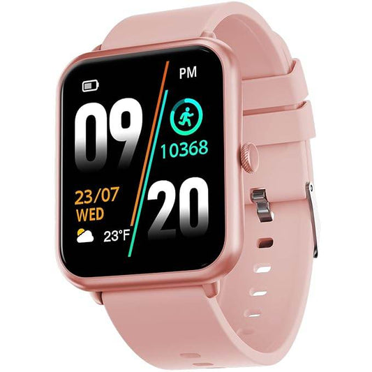 Fire-Boltt Ninja Call Pro Smart Watch Dual Chip Bluetooth Calling, 42.92mm (1.69 inch) Display (Pink) - Rajputtrade