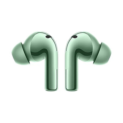 OnePlus Buds 3 Truly Wireless Bluetooth Earbuds with Upto 49Db Smart ANC,Hi-Res Sound Quality,in Ear,Sliding Volume Control,10Mins for 7Hours Fast Charging with Upto 44Hrs Playback (Green)